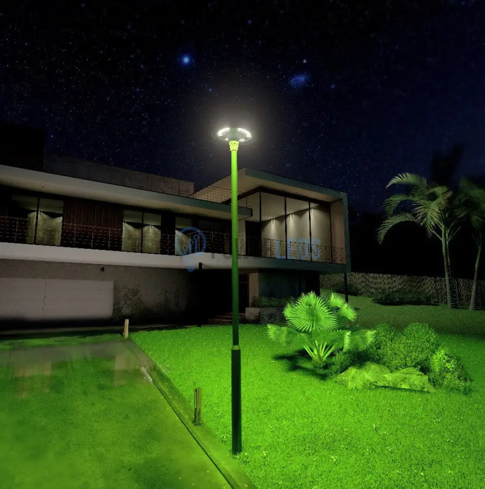 Lampa Led Solara Ufo 2200Lumeni Smart Cu Telecomanda Rgbwcct Solar Street Light