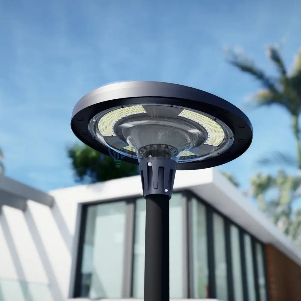 Lampa Led Solara Ufo 2200Lumeni Smart Cu Telecomanda Rgbwcct Solar Street Light