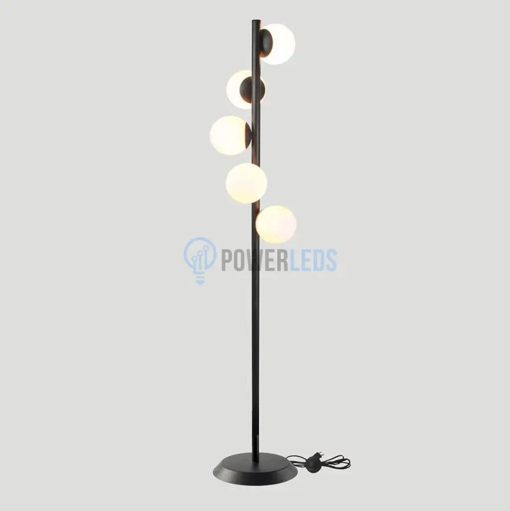 Lampadar Abajur Black 177Cm Ty3052/5 Bk