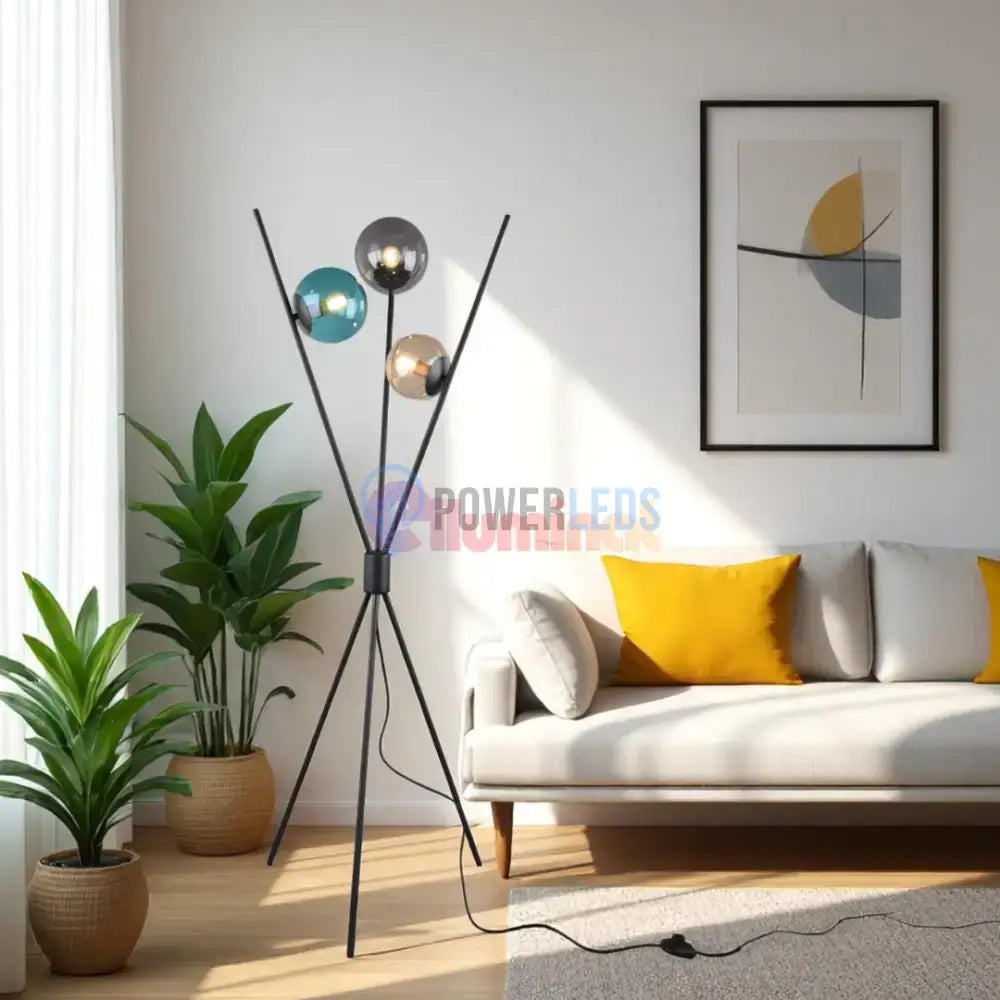 Lampadar Abajur 3x E14 LANCE powerleds.ro