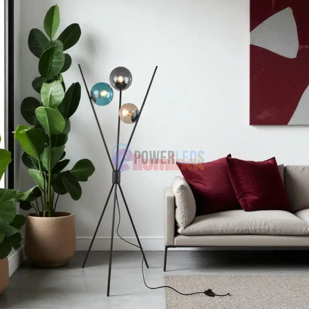 Lampadar Abajur 3x E14 LANCE powerleds.ro
