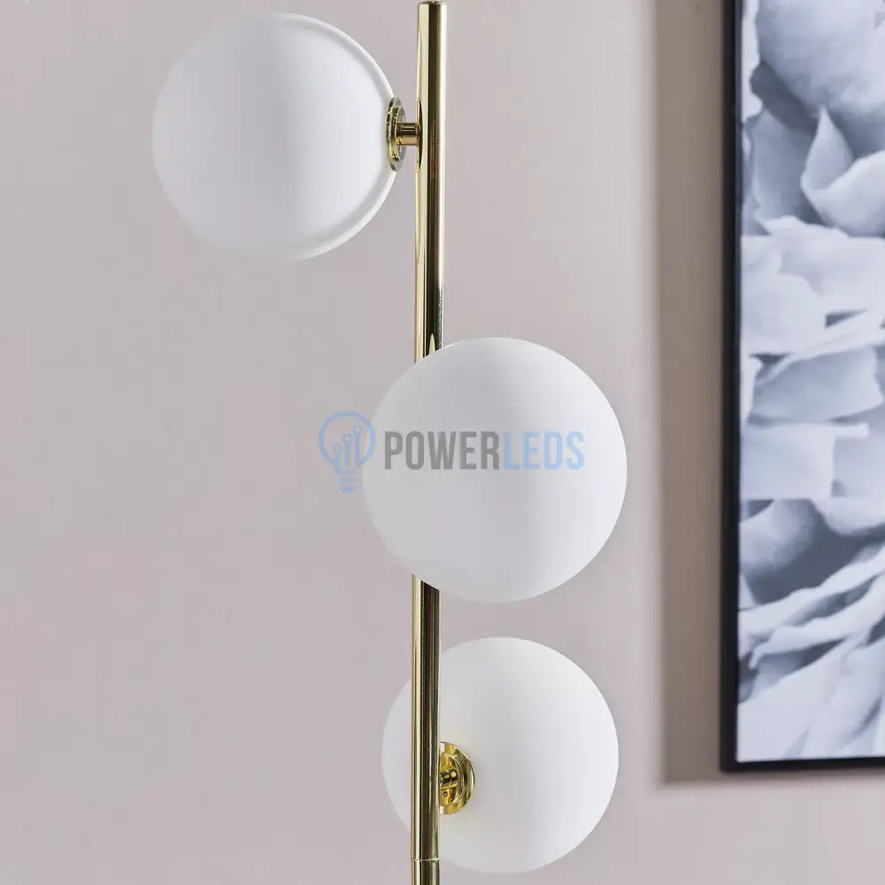 Lampadar Abajur Gold 160Cm Ty3052/3 Gd