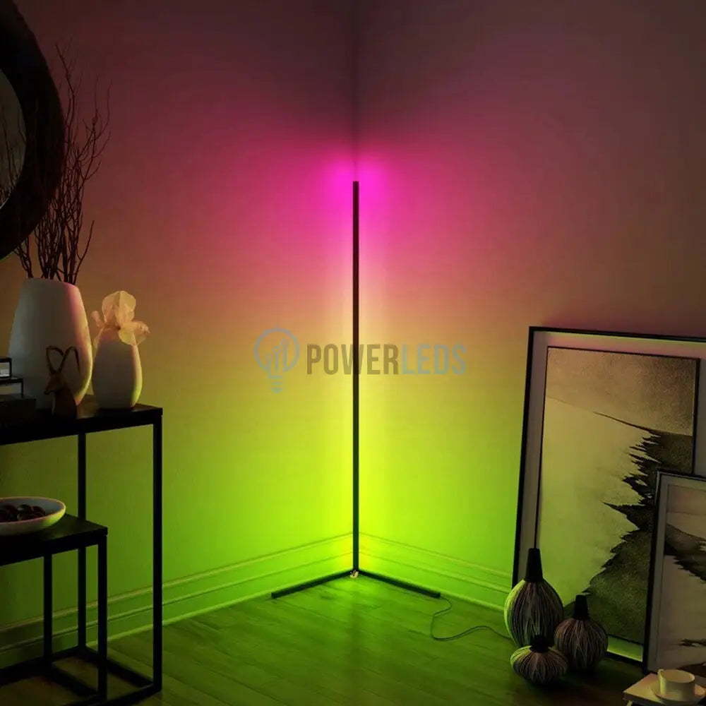 Lampadar Cu Telecomanda Si Lumini Rgb De Ritm Activare Sonora