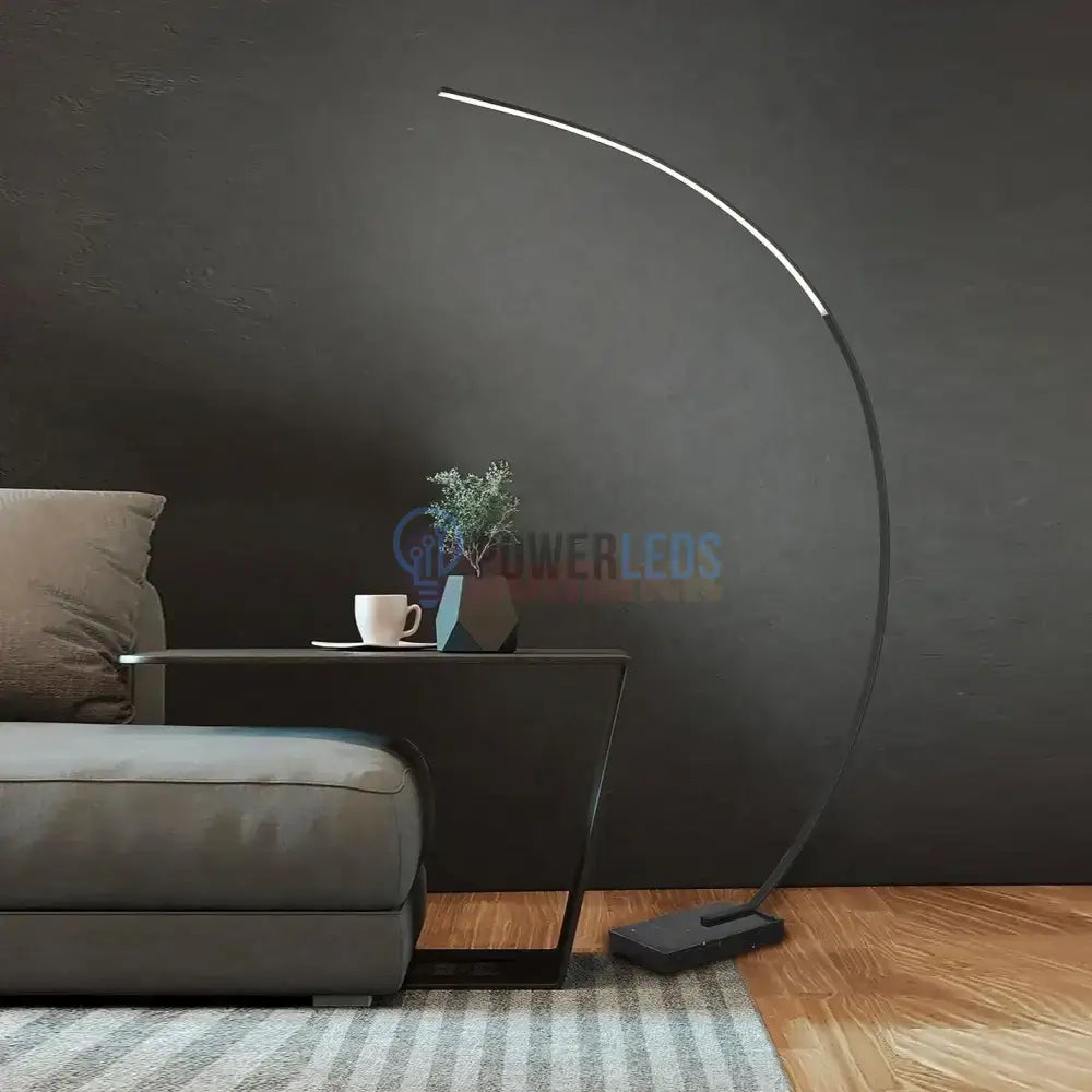 Lampadar LED PREMIUM 180cm BANGKOK Black floorlamp