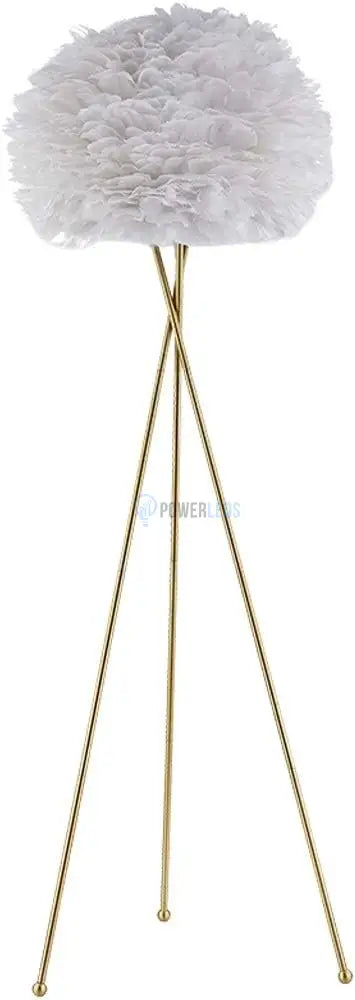 Lampadar Luxury Feather GOLD 160cm powerleds.ro