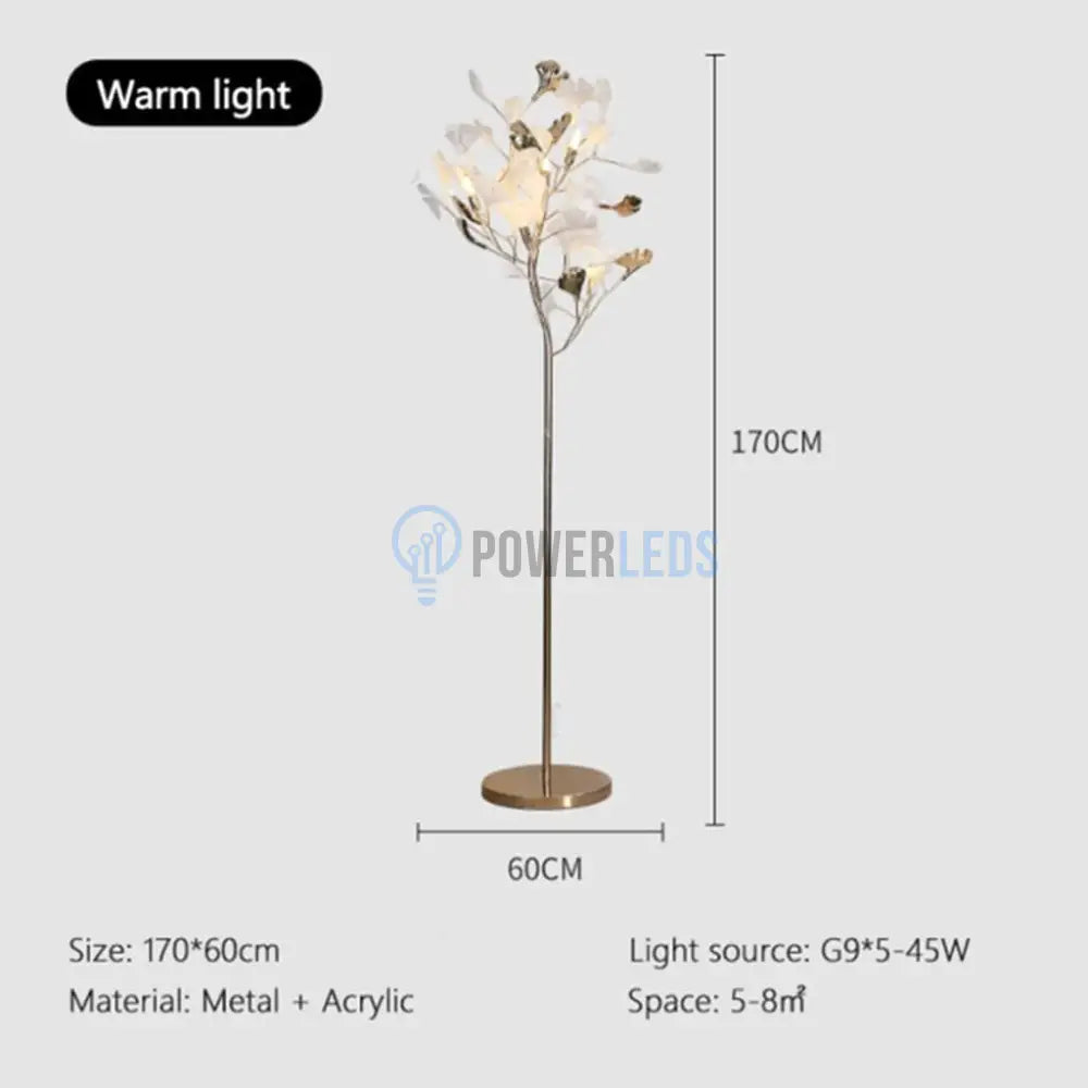 Lampadar LUXURY Golden VALERY 170cm powerleds.ro
