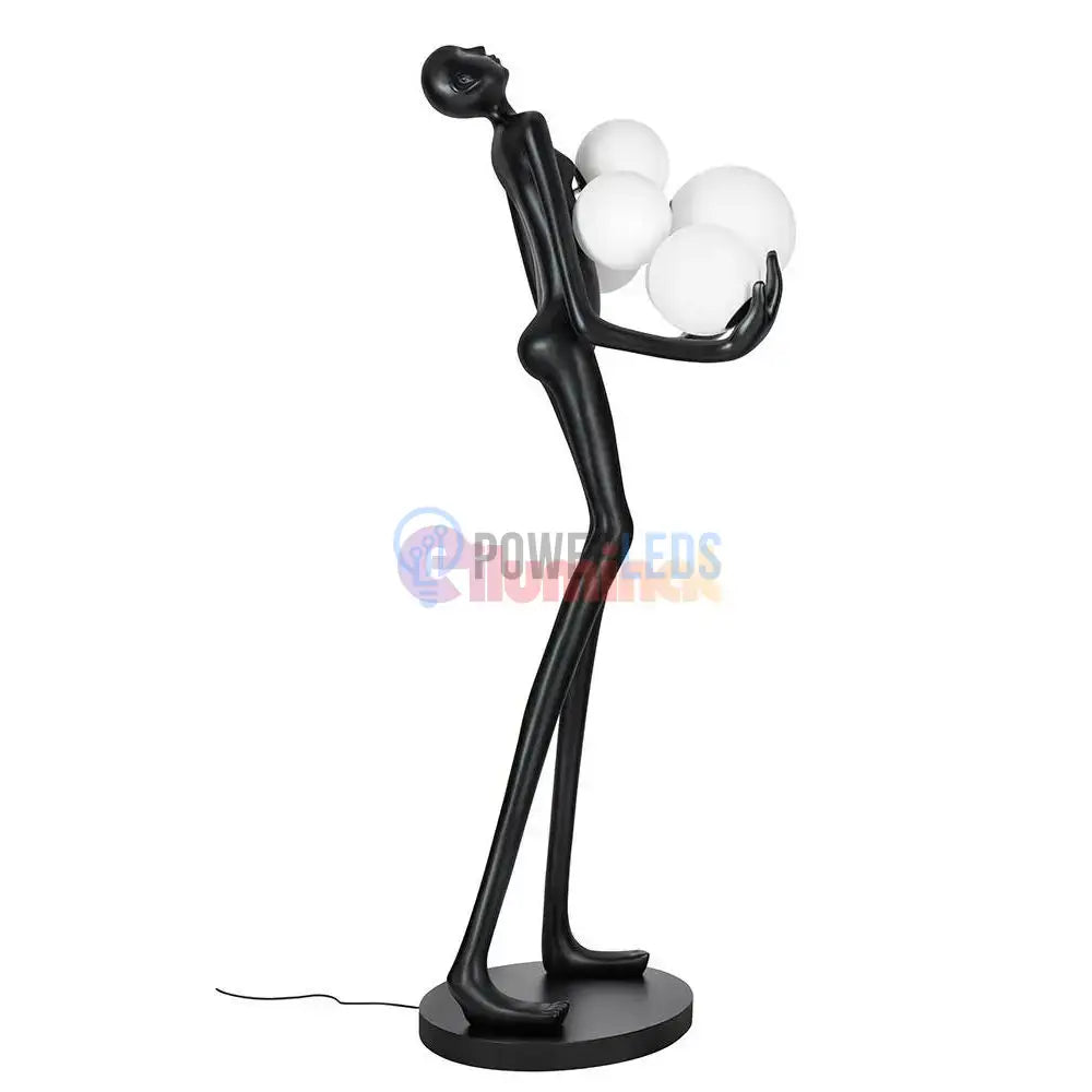 Lampadar Luxury OMNIO Black 180cm powerleds.ro