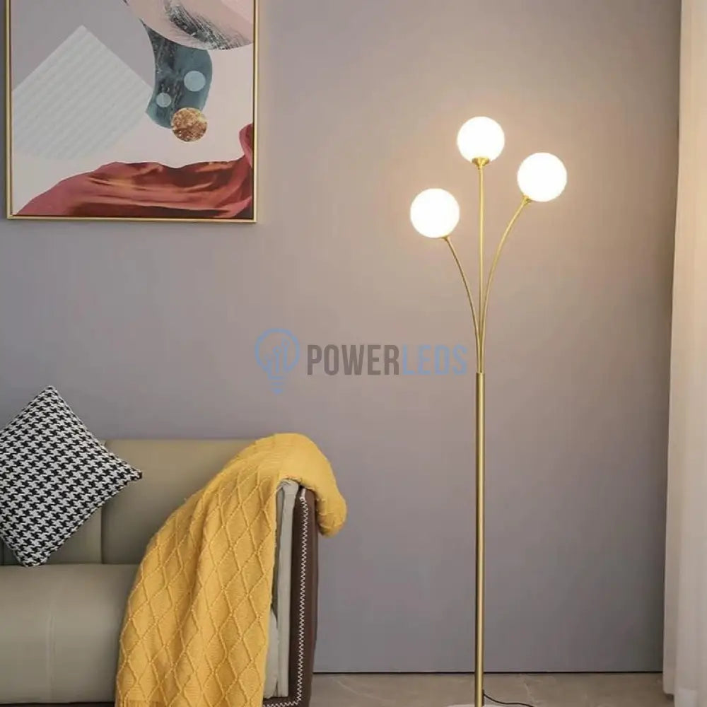 Lampadar MERVA Gold 3xG9 158CM