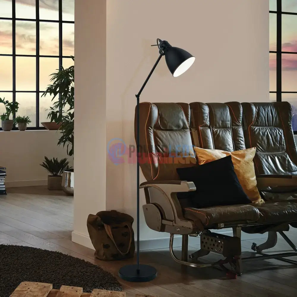Lampadar PRIDDY Black 137CM Eglo