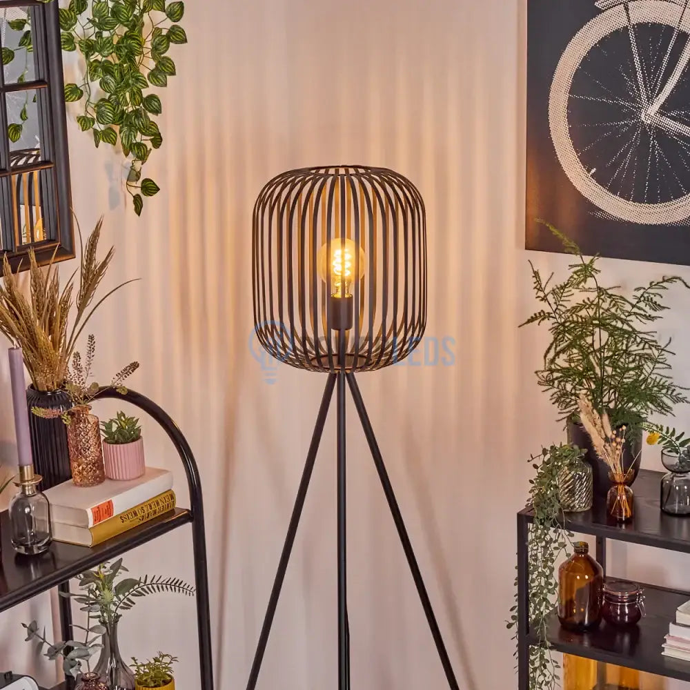 Lampadar ROMAZZINA Black 140CM