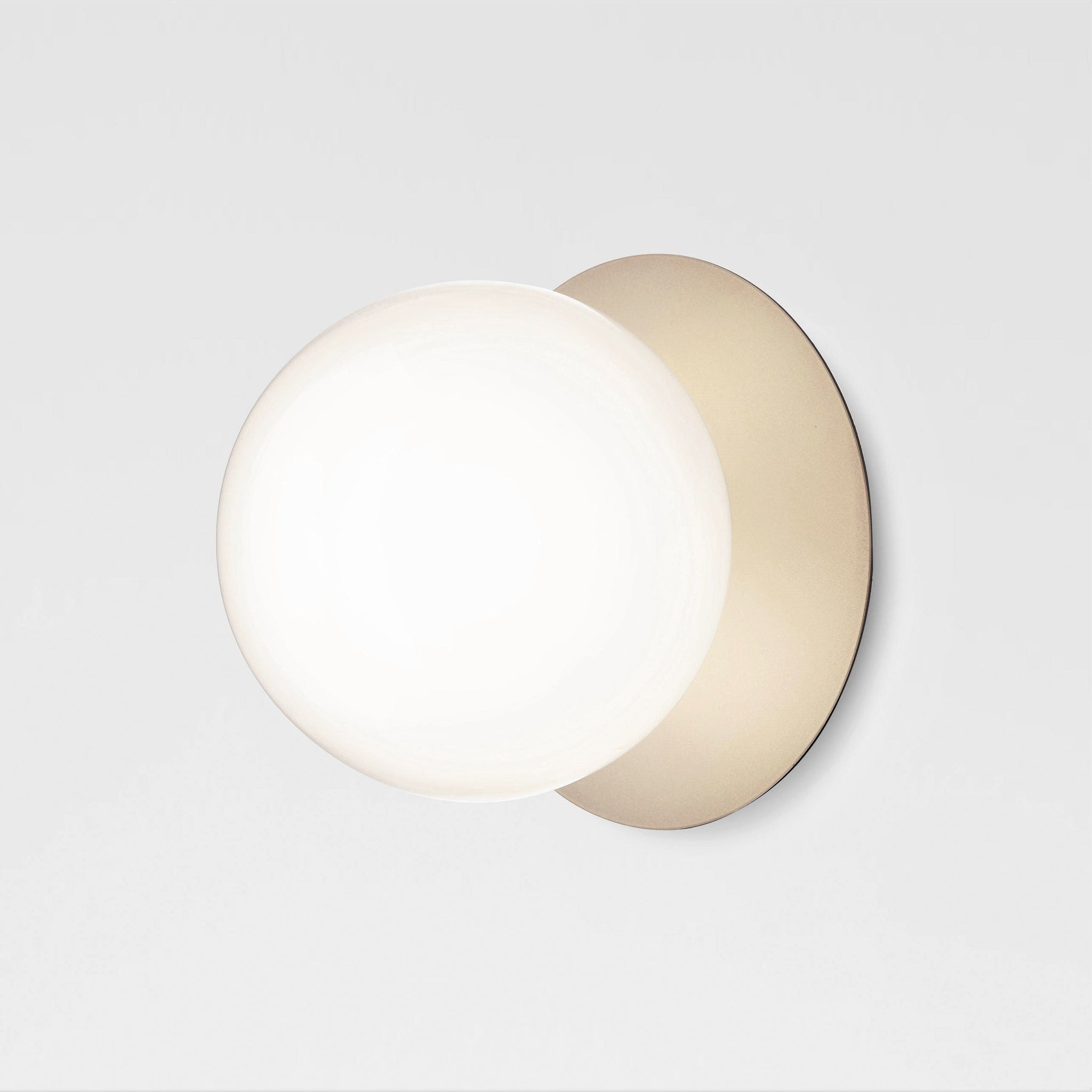 Aplica Abajur Glob Mat Chrome