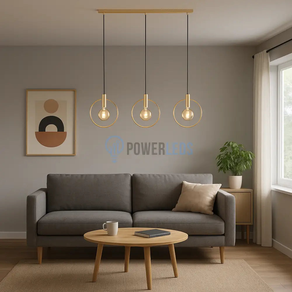 Lustra Abajur Mat GOLD LUXURY STAIRCASE 3XE27 (Copy) powerleds.ro