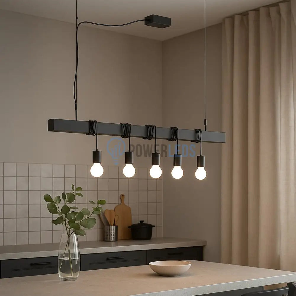 Lustra 5XE27 Townshend-B 39937 powerleds.ro