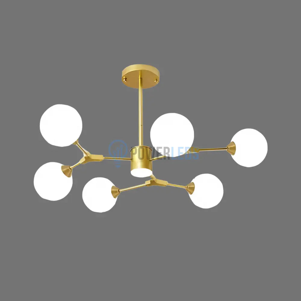 Lustra Abajur 6xG9 Auryn Gold Chandeliers