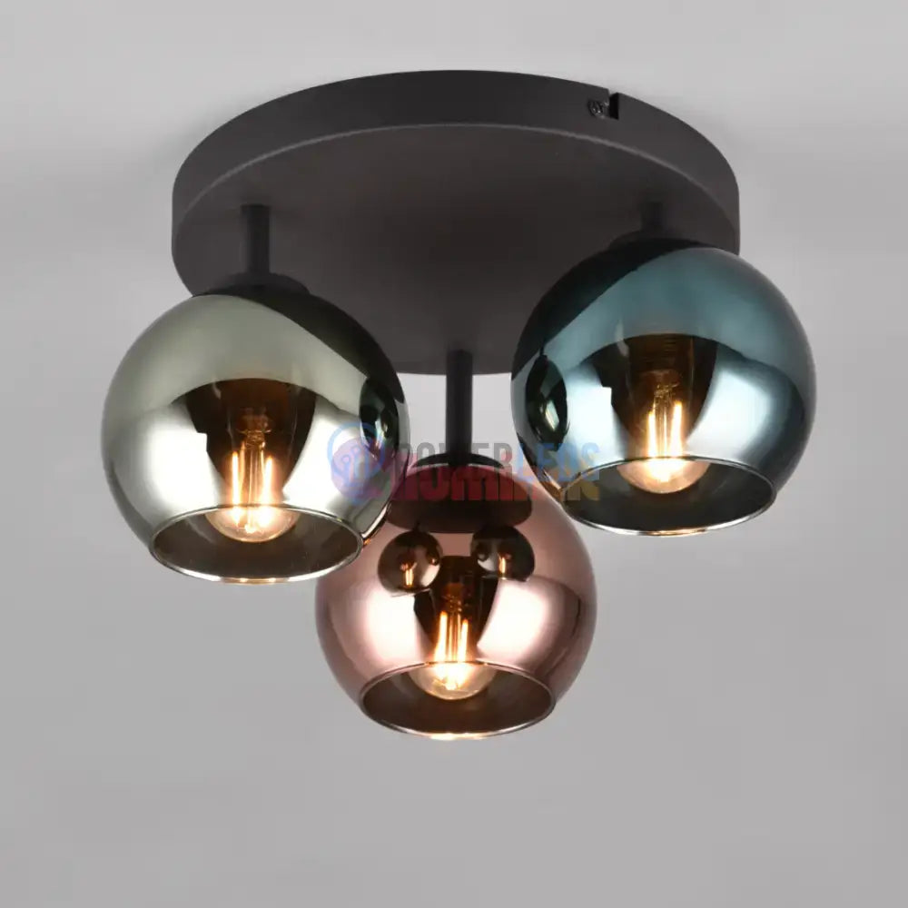 Lustra Abajur 3x E14 SHELDON powerleds.ro