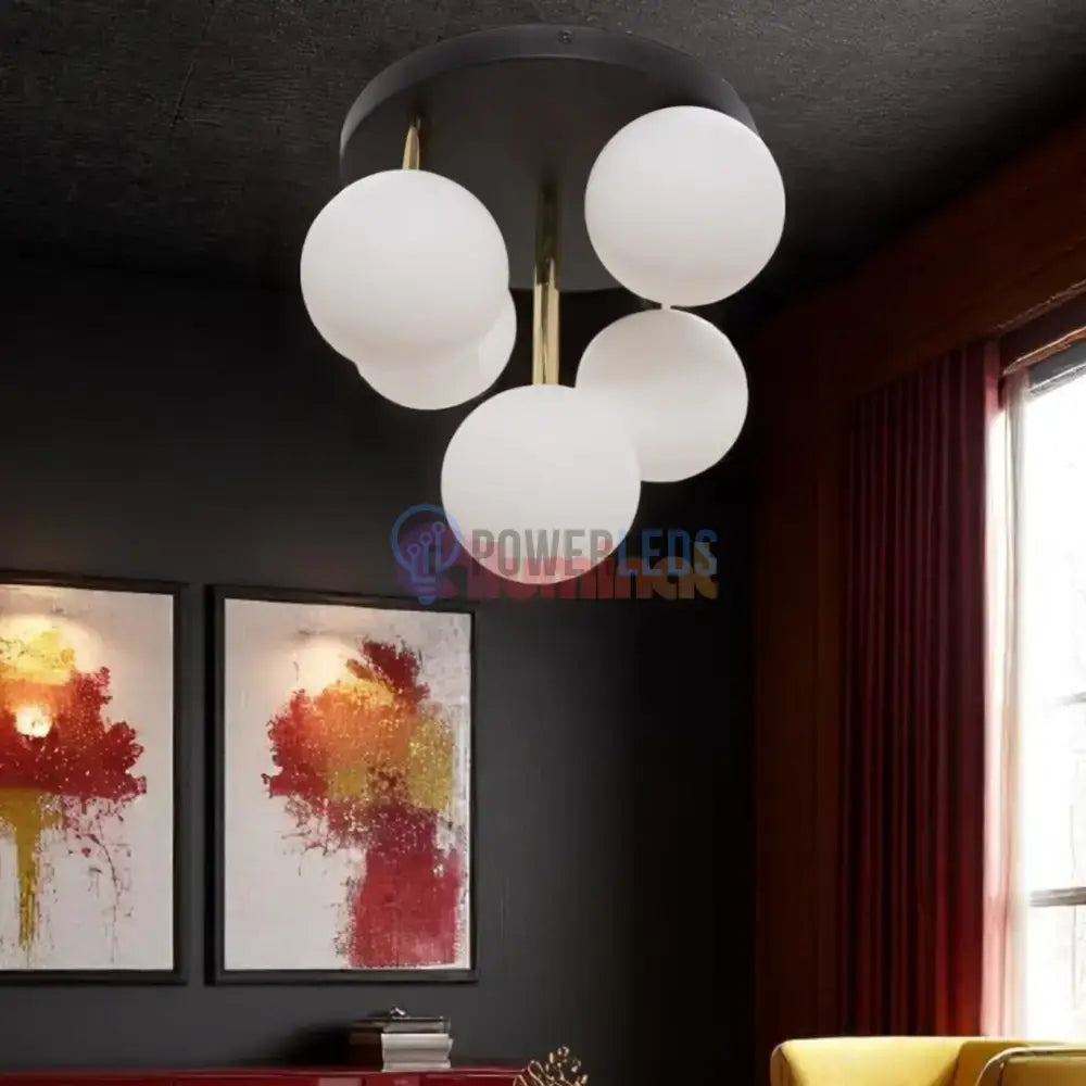 Lustra Abajur Aplicata Luxury ALI Golden powerleds.ro