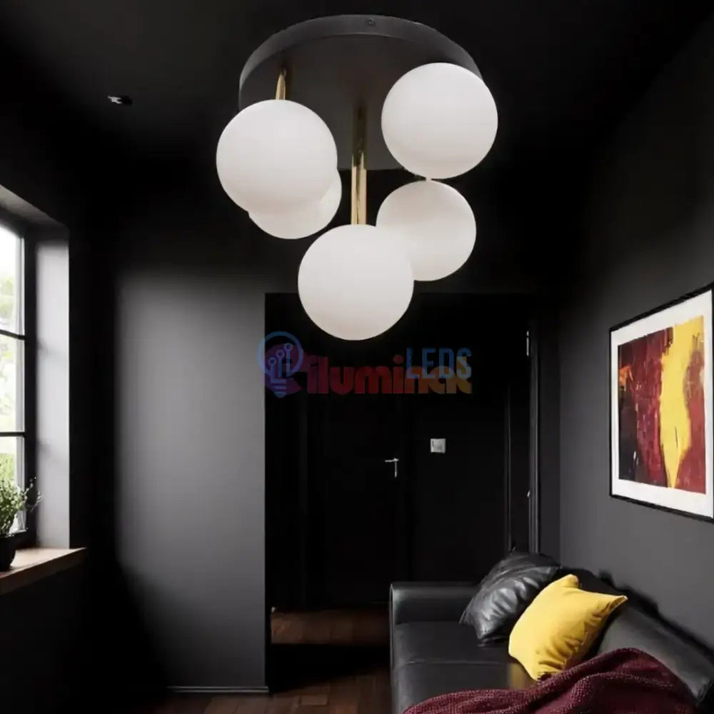 Lustra Abajur Aplicata Luxury ALI Golden powerleds.ro