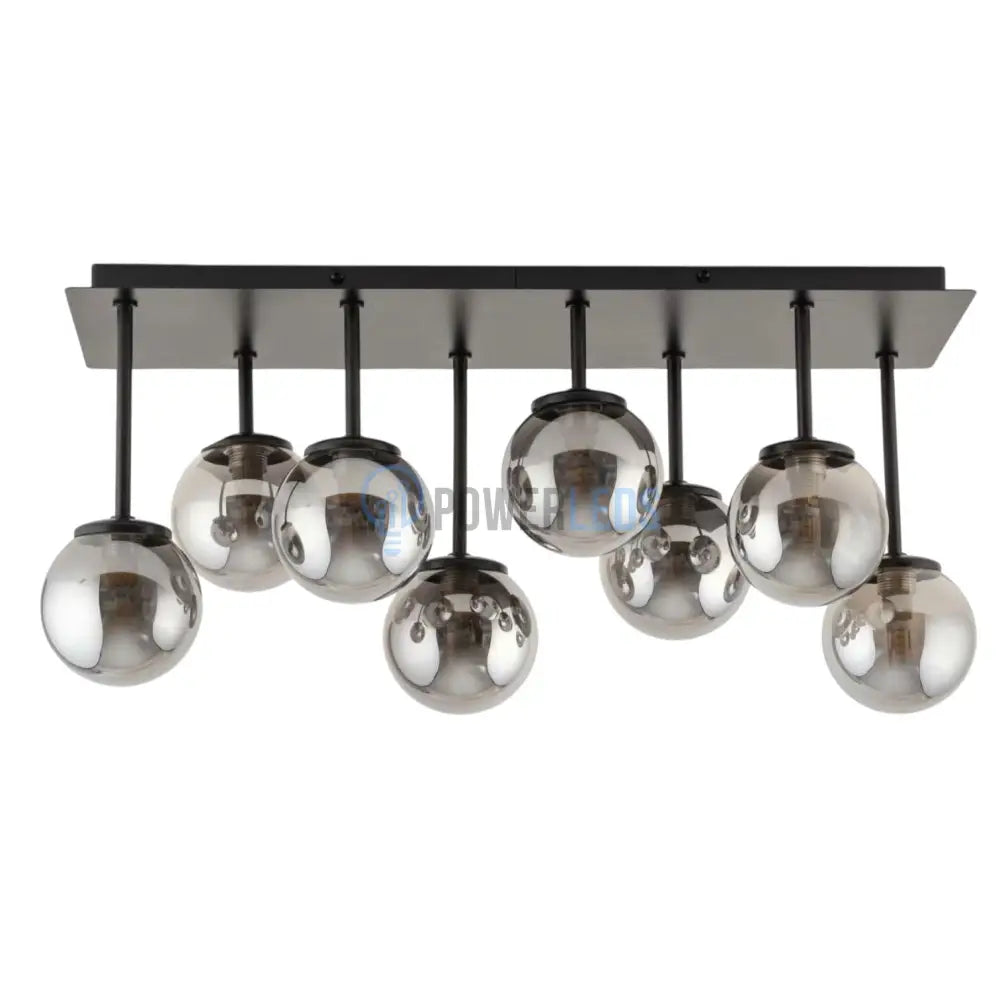 Lustra Abajur Fumuriu Black Rivendell NEAGRA / ABAJUR Chandeliers