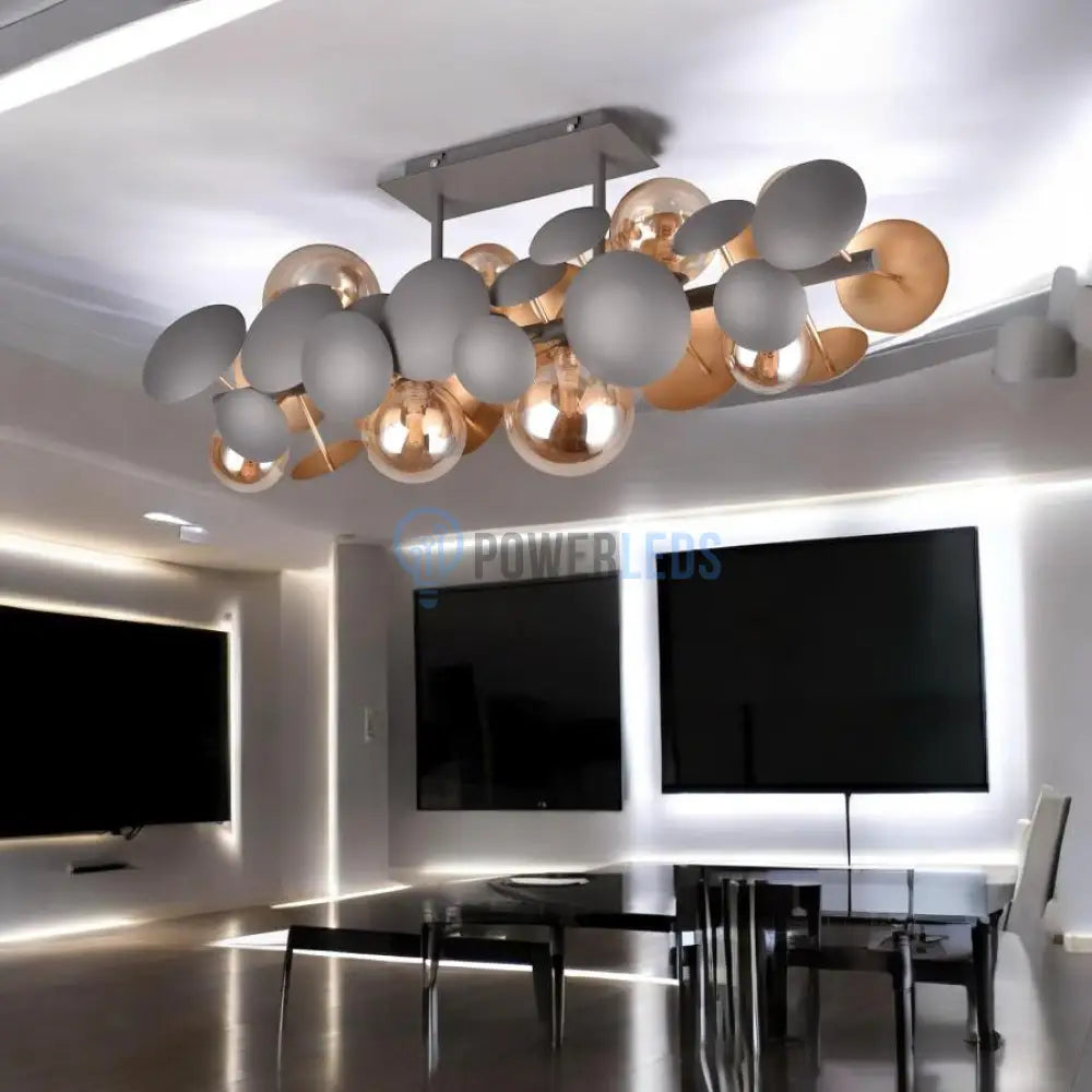 Lustra Abajur 8xG9 BUBBLE powerleds.ro