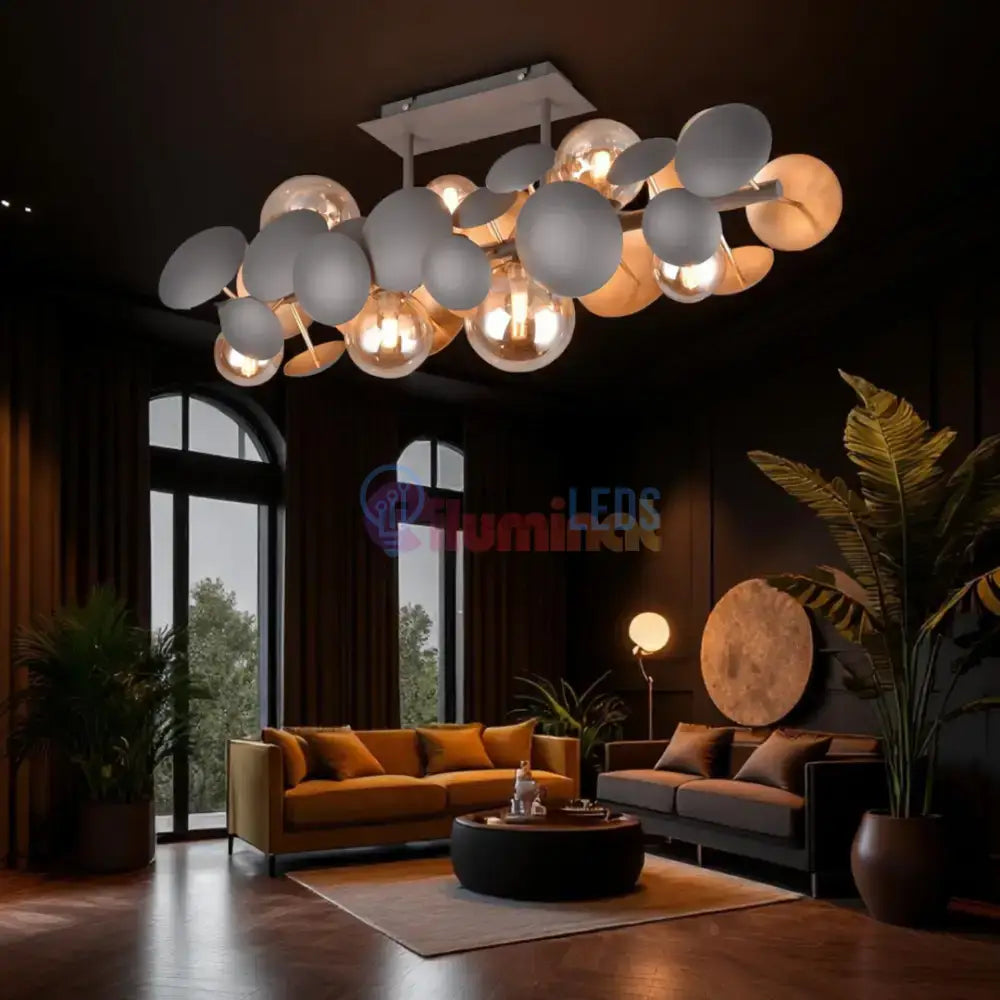 Lustra Abajur 8xG9 BUBBLE powerleds.ro