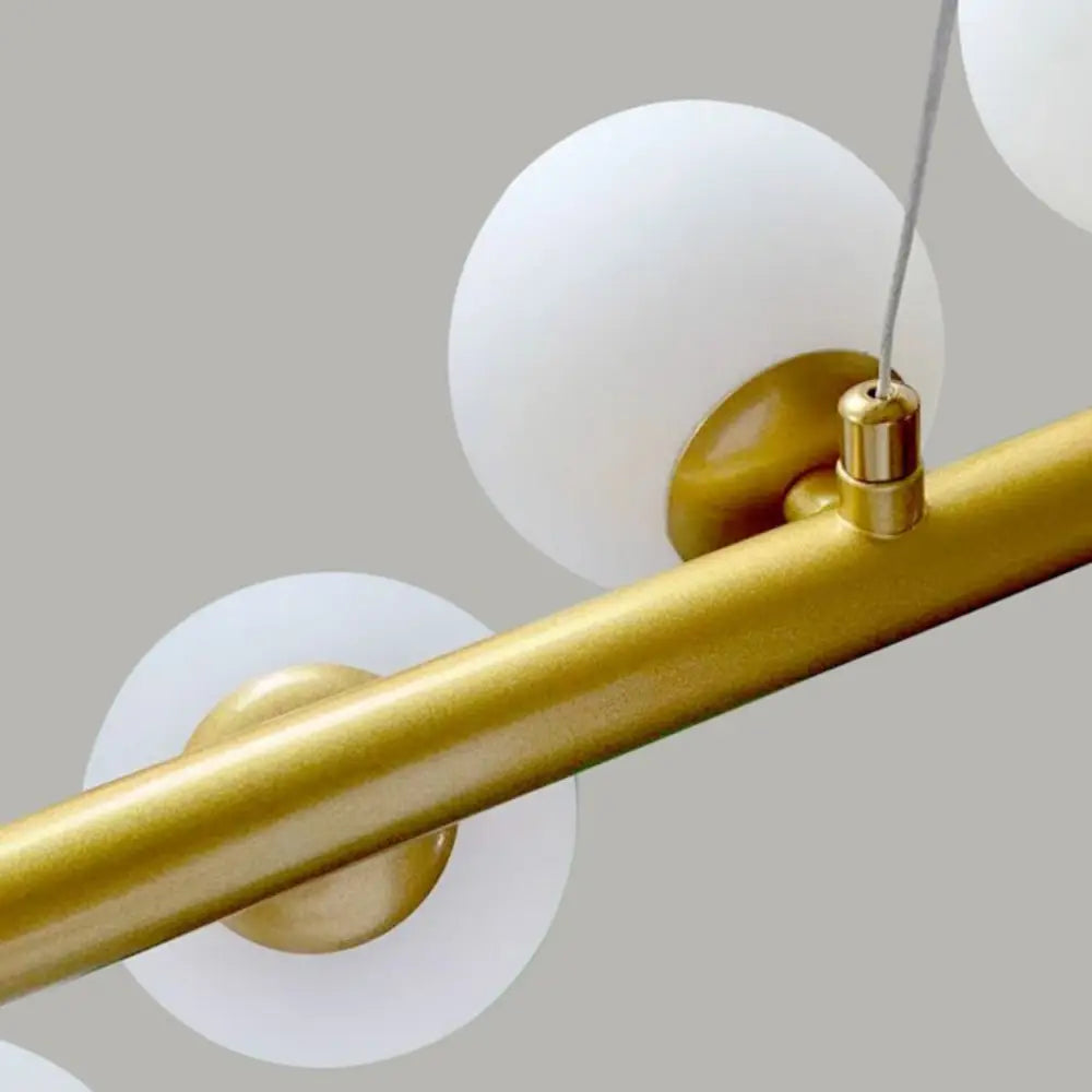 Lustra Abajur MAT GOLD Liniara DX332-9 AURIE / ABAJUR Chandeliers