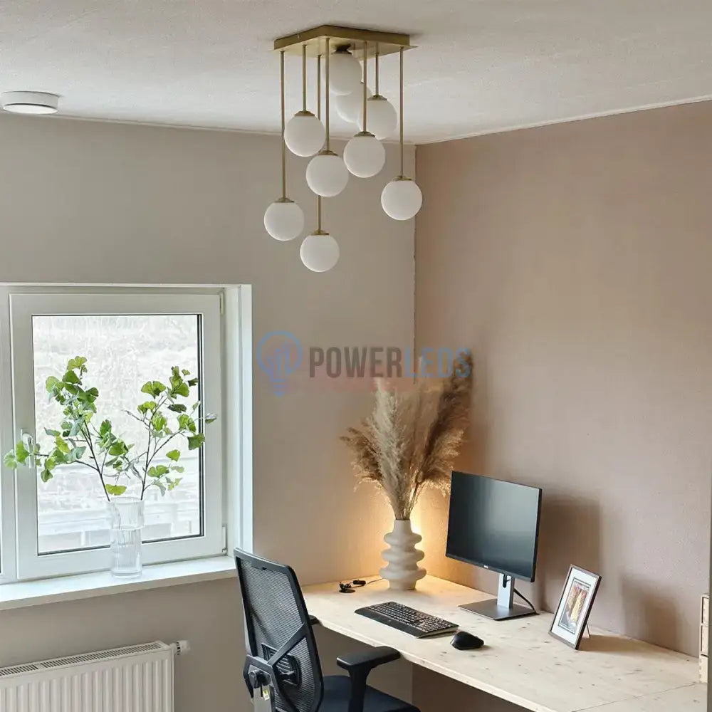 Lustra Abajur Mat Maxi Serelys GOLD 9XG9 AURIE / ABAJUR Chandeliers