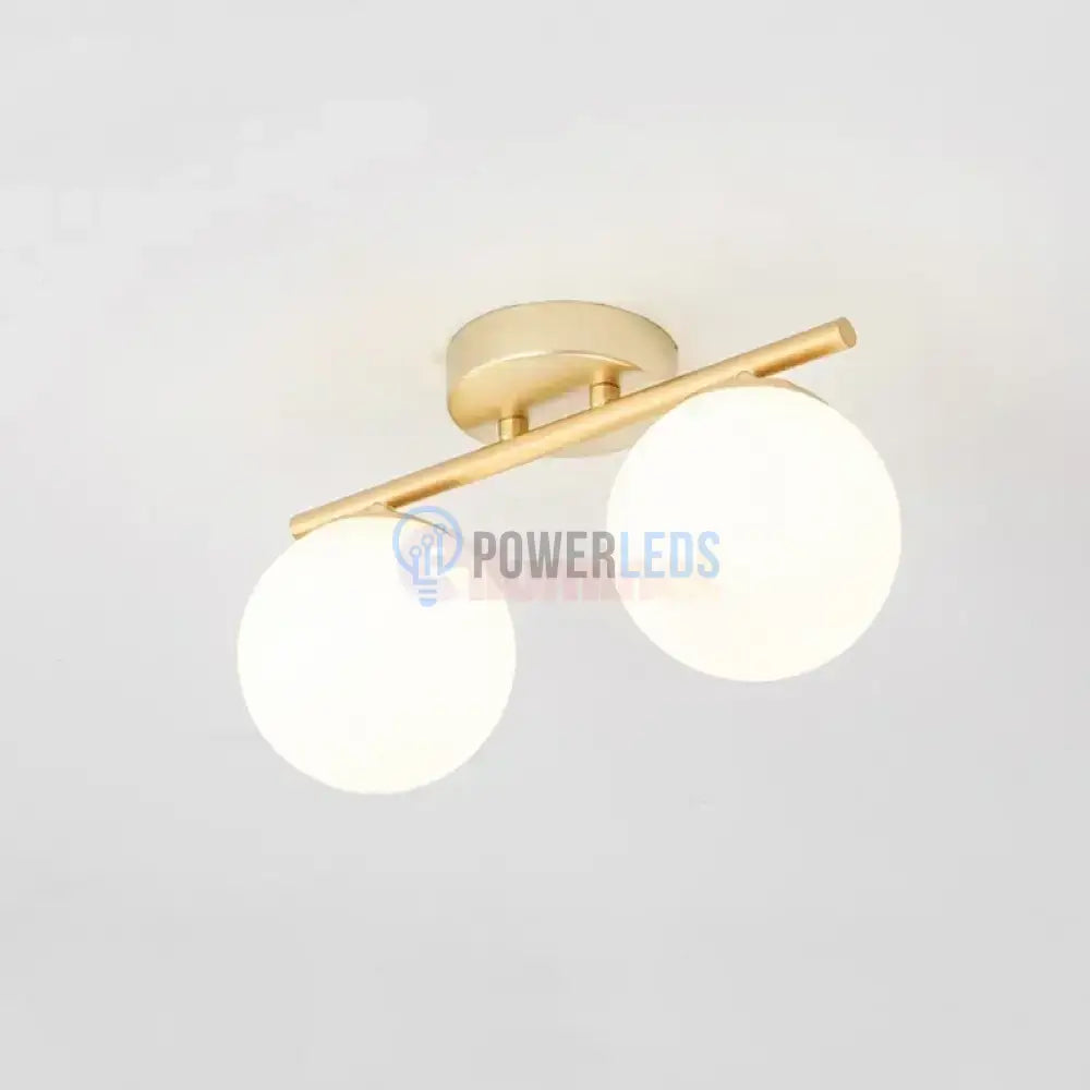 Lustra Abajur MAT Nordic GOLD 2xE27 DN117-2/GD AURIE / ABAJUR Chandeliers