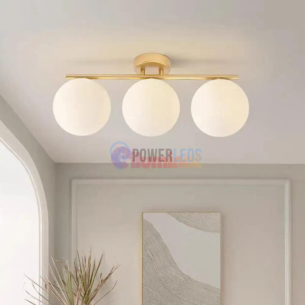 Lustra Abajur MAT Nordic GOLD 3xE27 DN117-3/GD powerleds.ro
