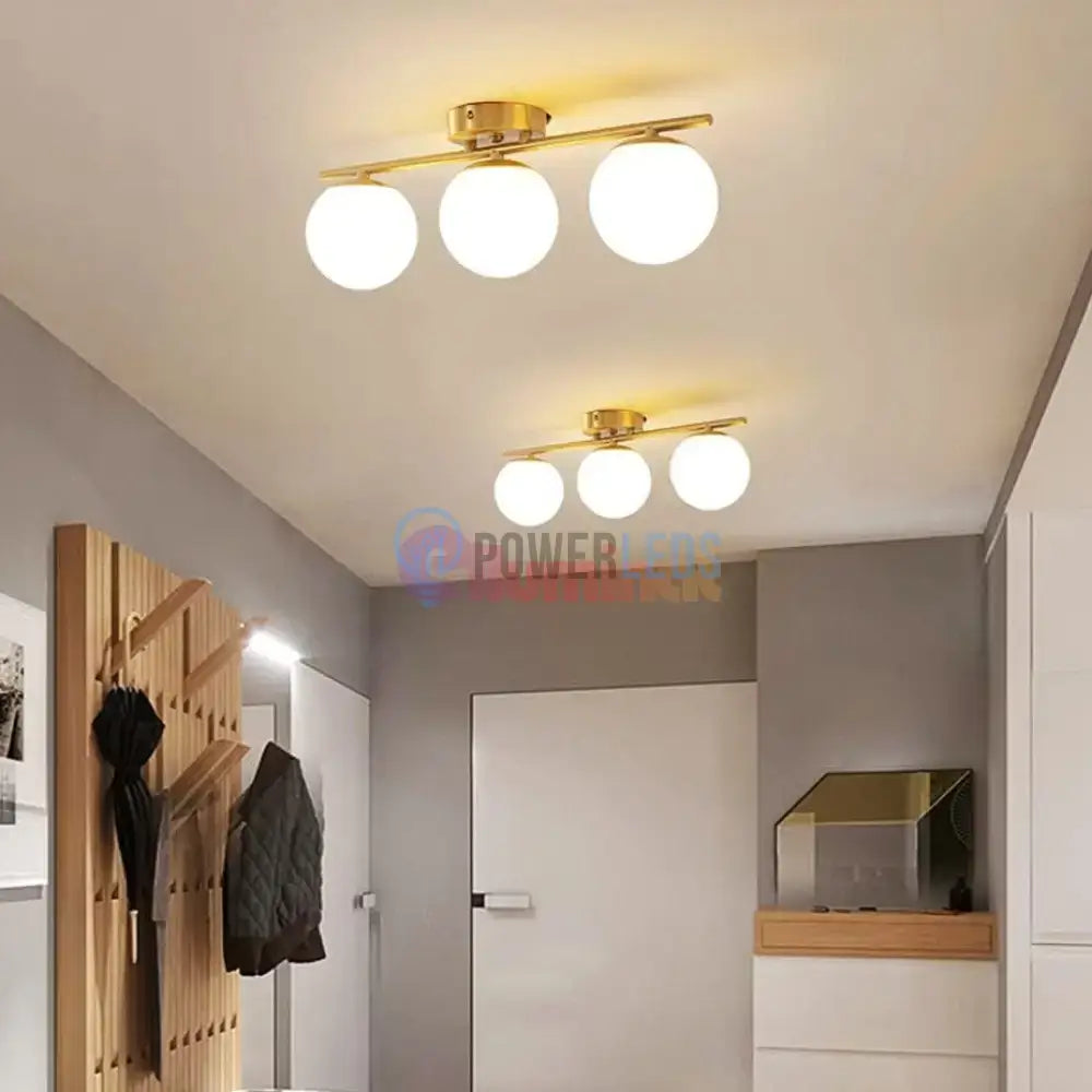 Lustra Abajur MAT Nordic GOLD 3xE27 DN117-3/GD powerleds.ro