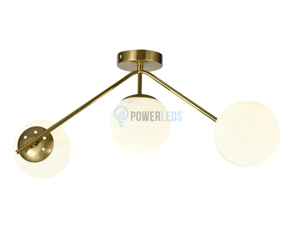 Lustra Abajur MAT Nordic Scale GOLD 3xE27 powerleds.ro