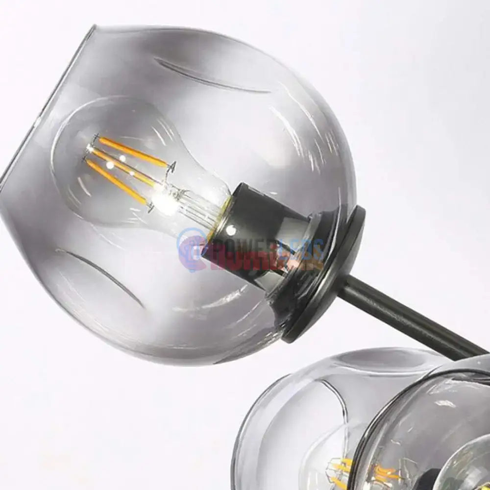 Lustra Abajur Reglabila 6xE27 Umbrava - 6035-6 powerleds.ro