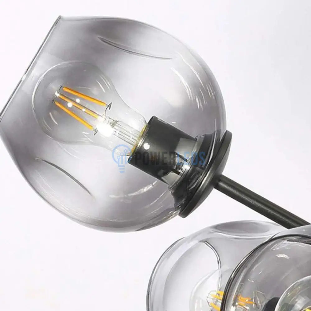 Lustra Abajur Reglabila 8xE27 Umbrava - 6035-8 NEAGRA / ABAJUR Chandeliers