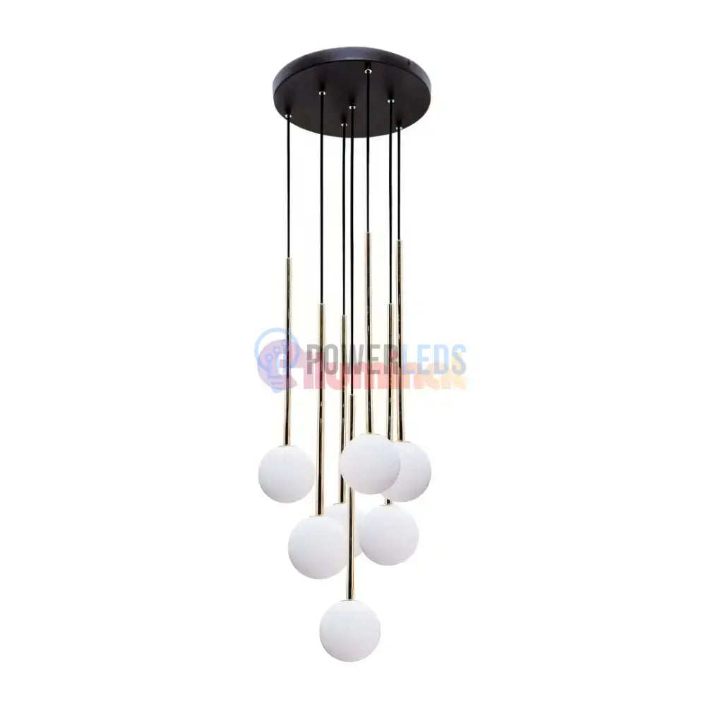 Lustra Abajur Luxury ALI Golden powerleds.ro