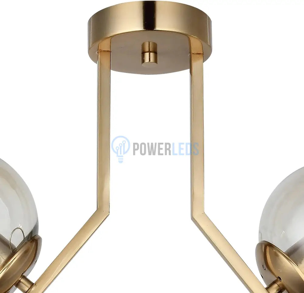 Lustra Abajur Transparent Aplicata 2Xe27 Mx412-2 Chandeliers