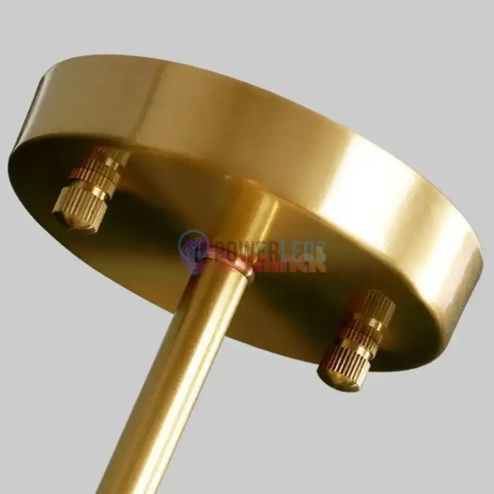  Lustra Abajur Transparent GOLD 3xE14 Mario powerleds.ro