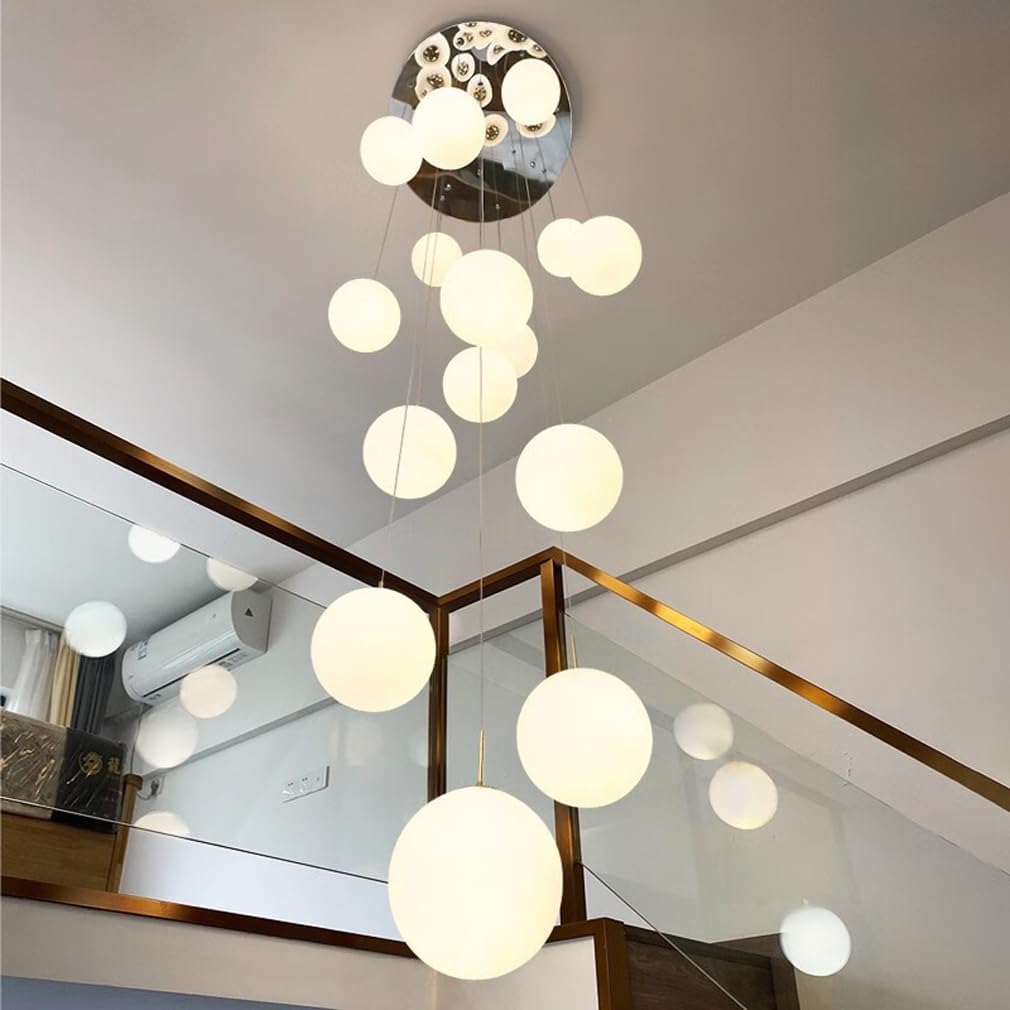 Lustra Abajur Mat GOLD LUXURY STAIRCASE Gigant