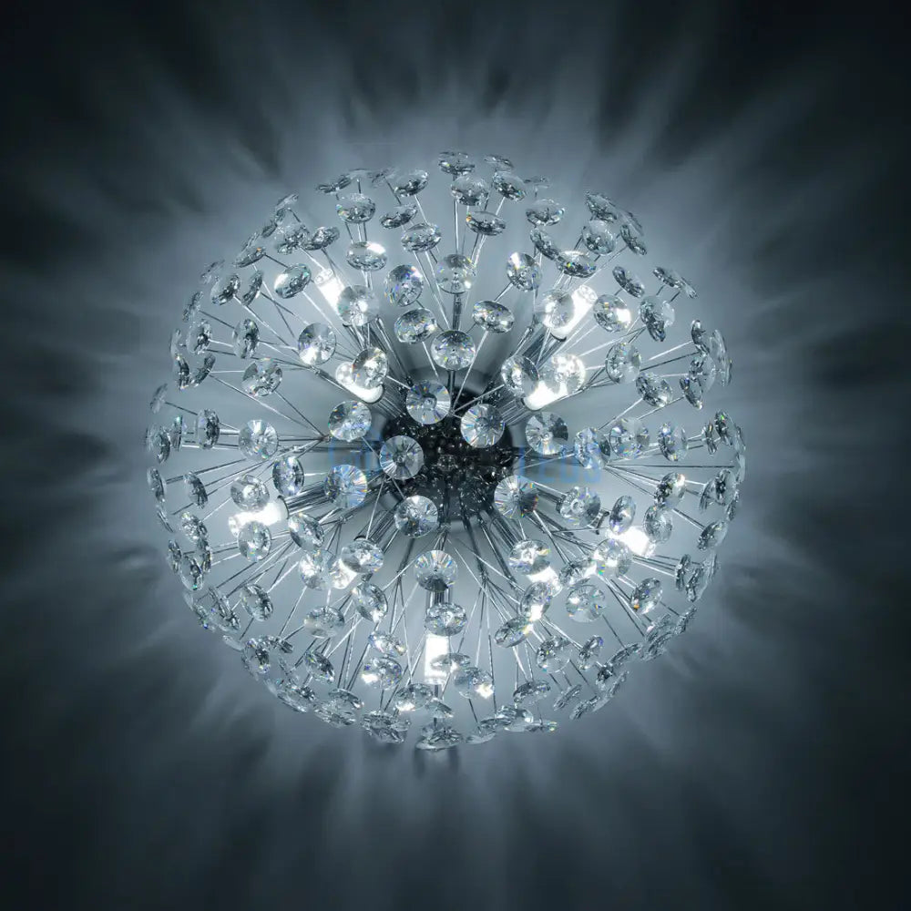 Lustra Aplicata Crystal Dandelion Silver Chandeliers
