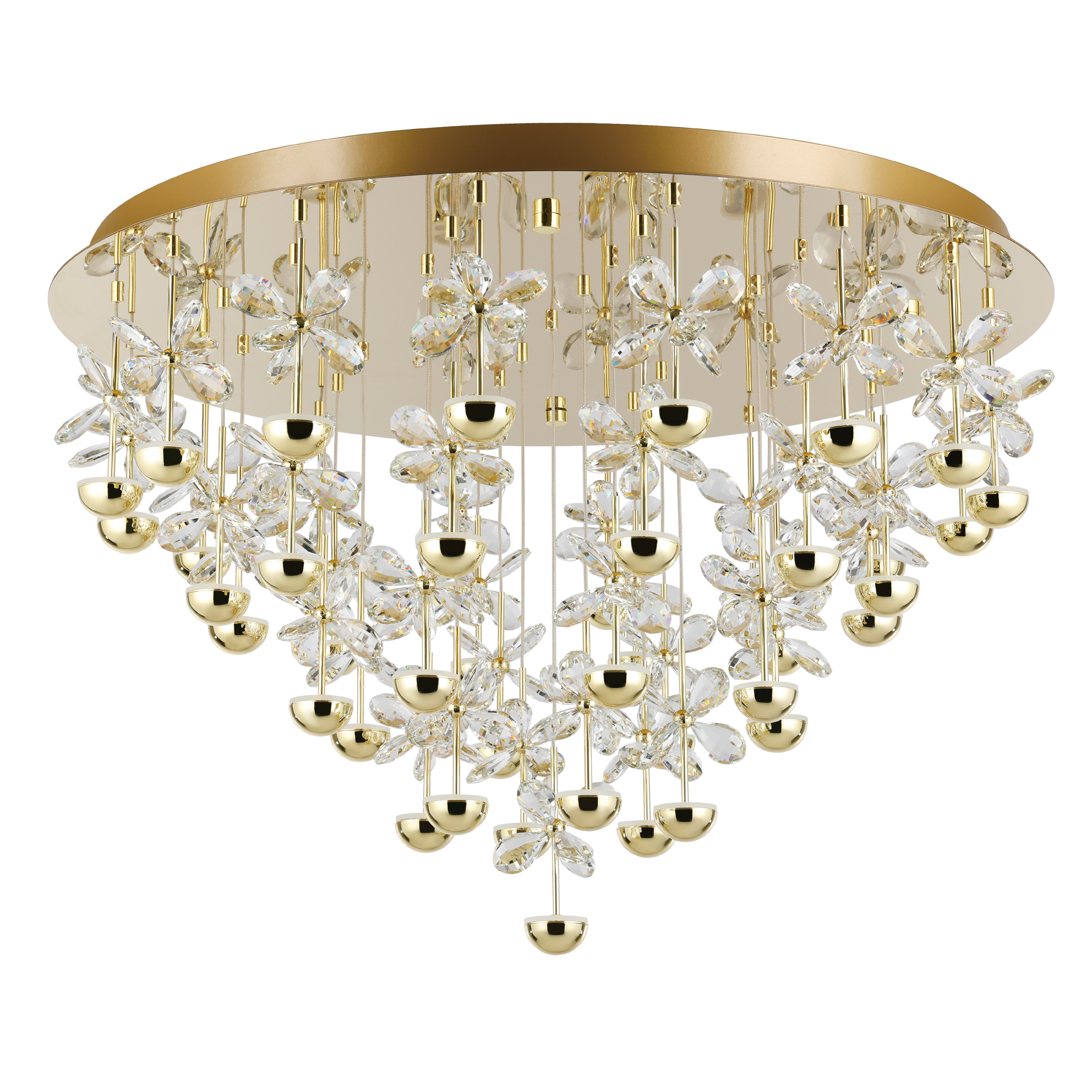 Lustra Aplicata Crystal PIANOPOLI 3 Gold Echivalent 800W