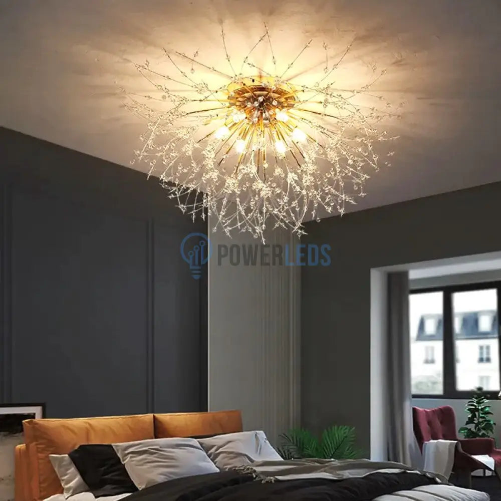 Lustra Aplicata Crystal Sigma Gold Chandeliers