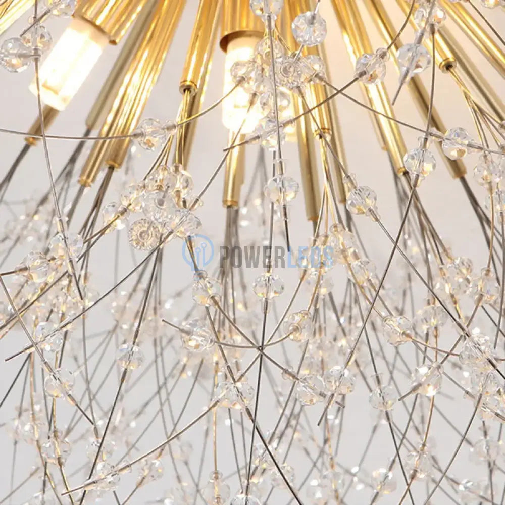 Lustra Aplicata Crystal Sigma Gold Chandeliers