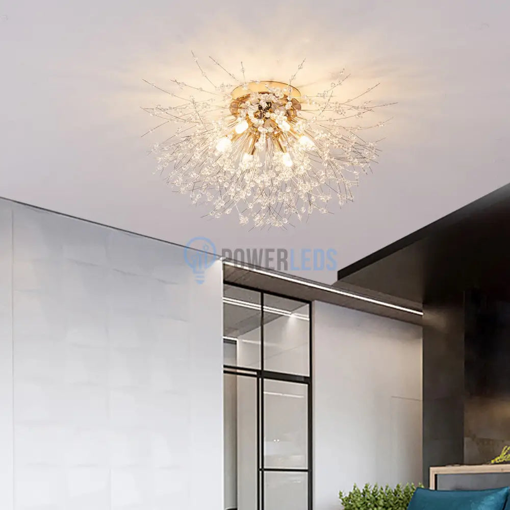 Lustra Aplicata Crystal Sigma Gold Chandeliers