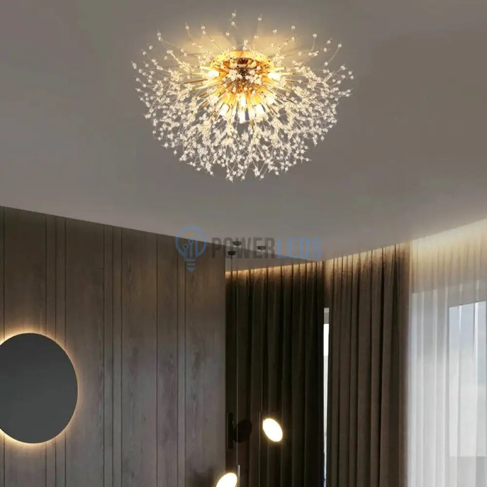 Lustra Aplicata Crystal Sigma Gold Chandeliers