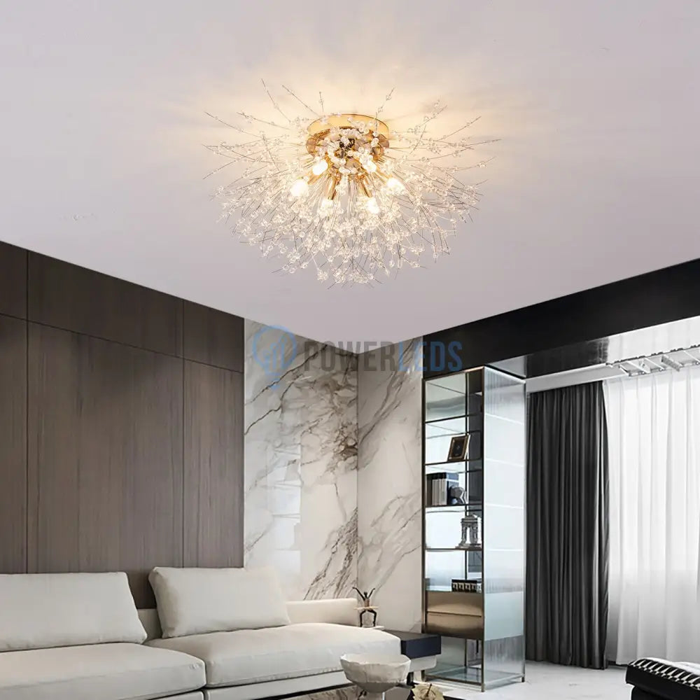 Lustra Aplicata Crystal Sigma Gold Chandeliers