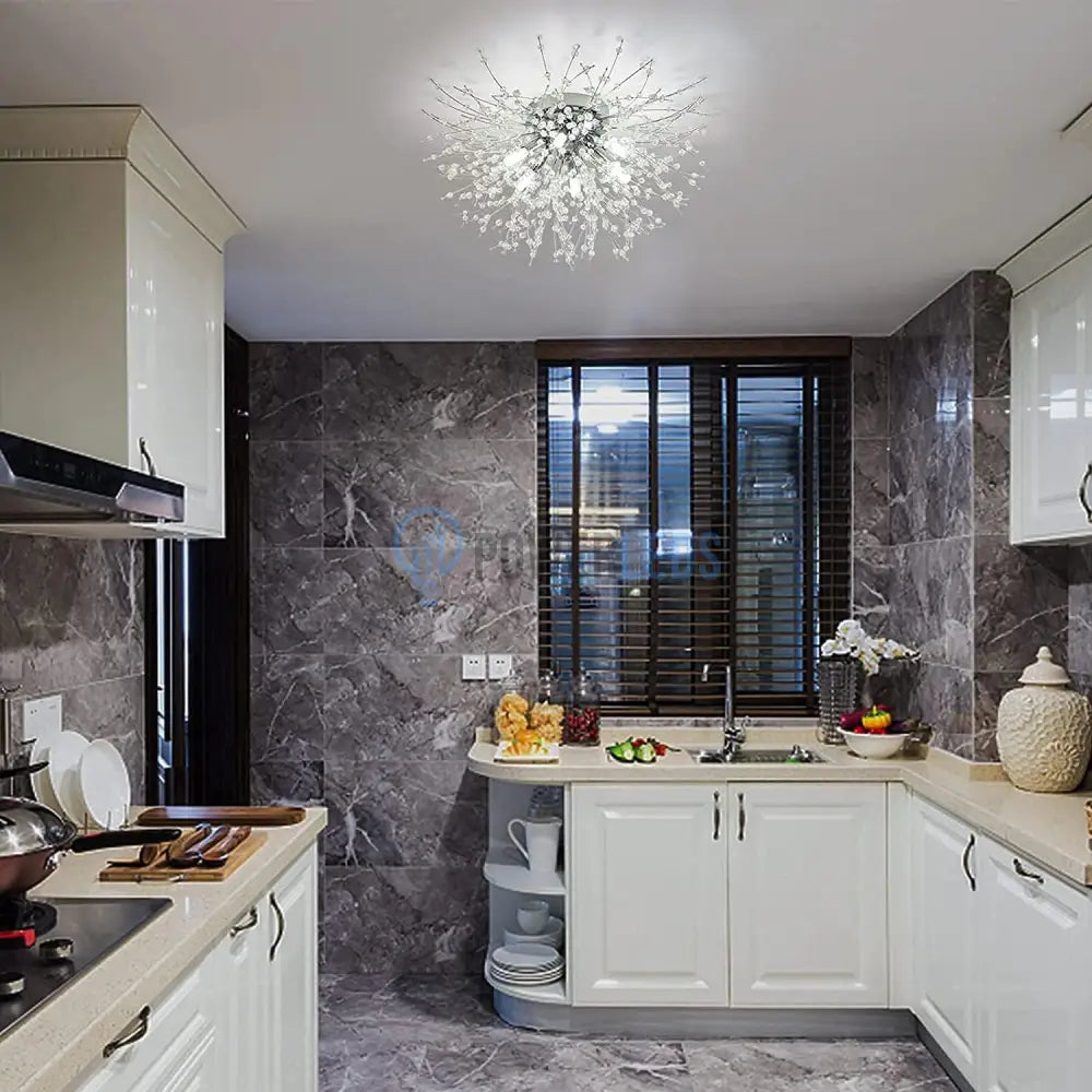 Lustra Aplicata Crystal Sigma Silver Chandeliers