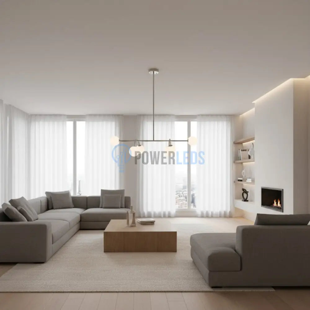 Lustra BESO Silver Abajur MAT 6XE27 Chandeliers