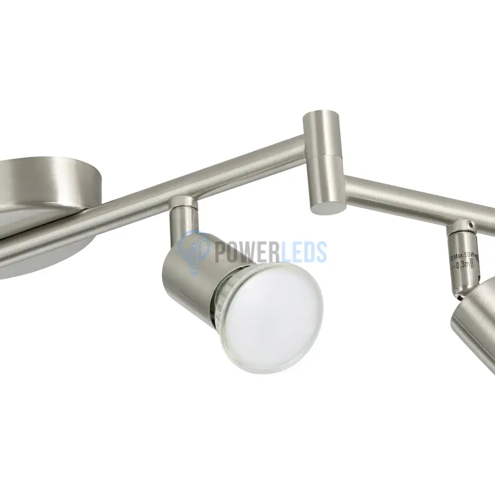 Lustra BUZZ-LED Reglabila Argintie 105cm 105CM / MINIMALIST DESIGN / ARGINTIE Lighting Fixtures