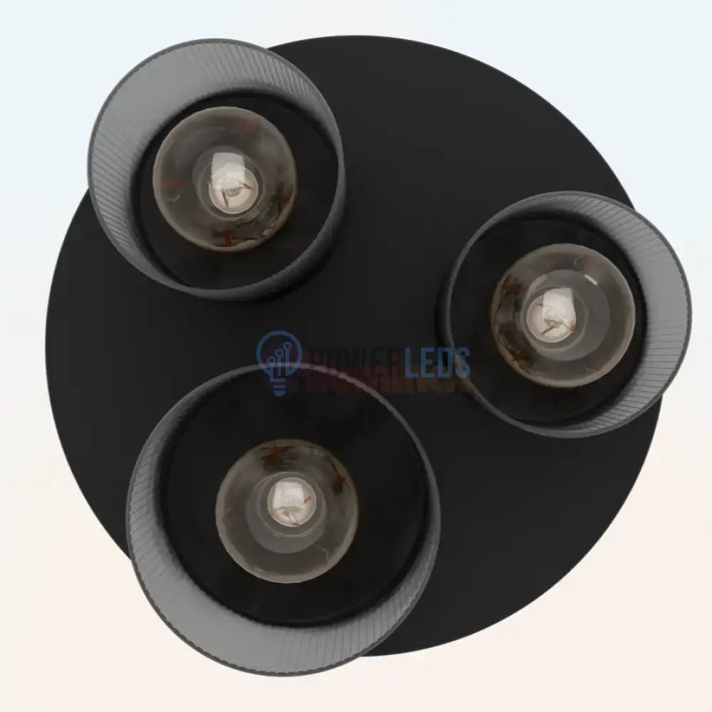 Lustra COLOMERA Black 35CM Eglo Lighting Fixtures