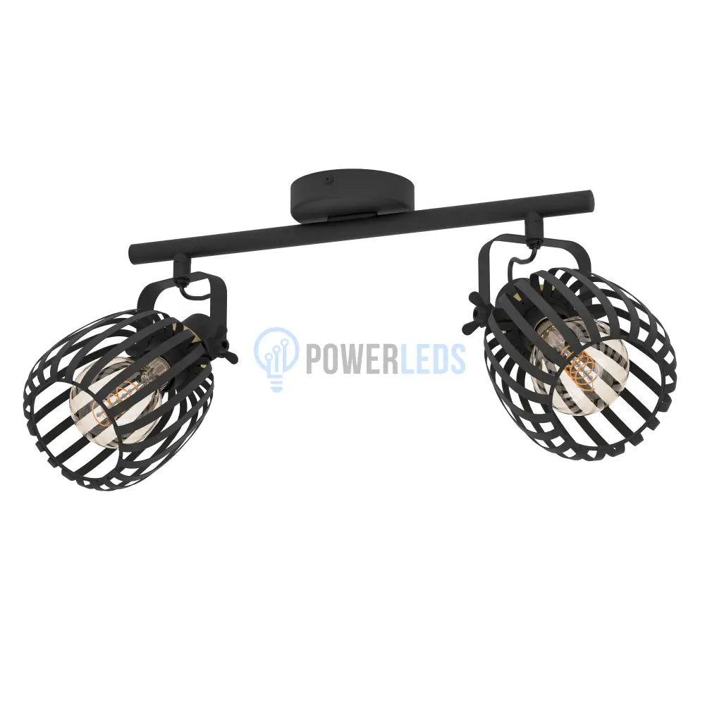 Lustra cu 2 Spoturi Black GIRONA EGLO 900662 powerleds.ro