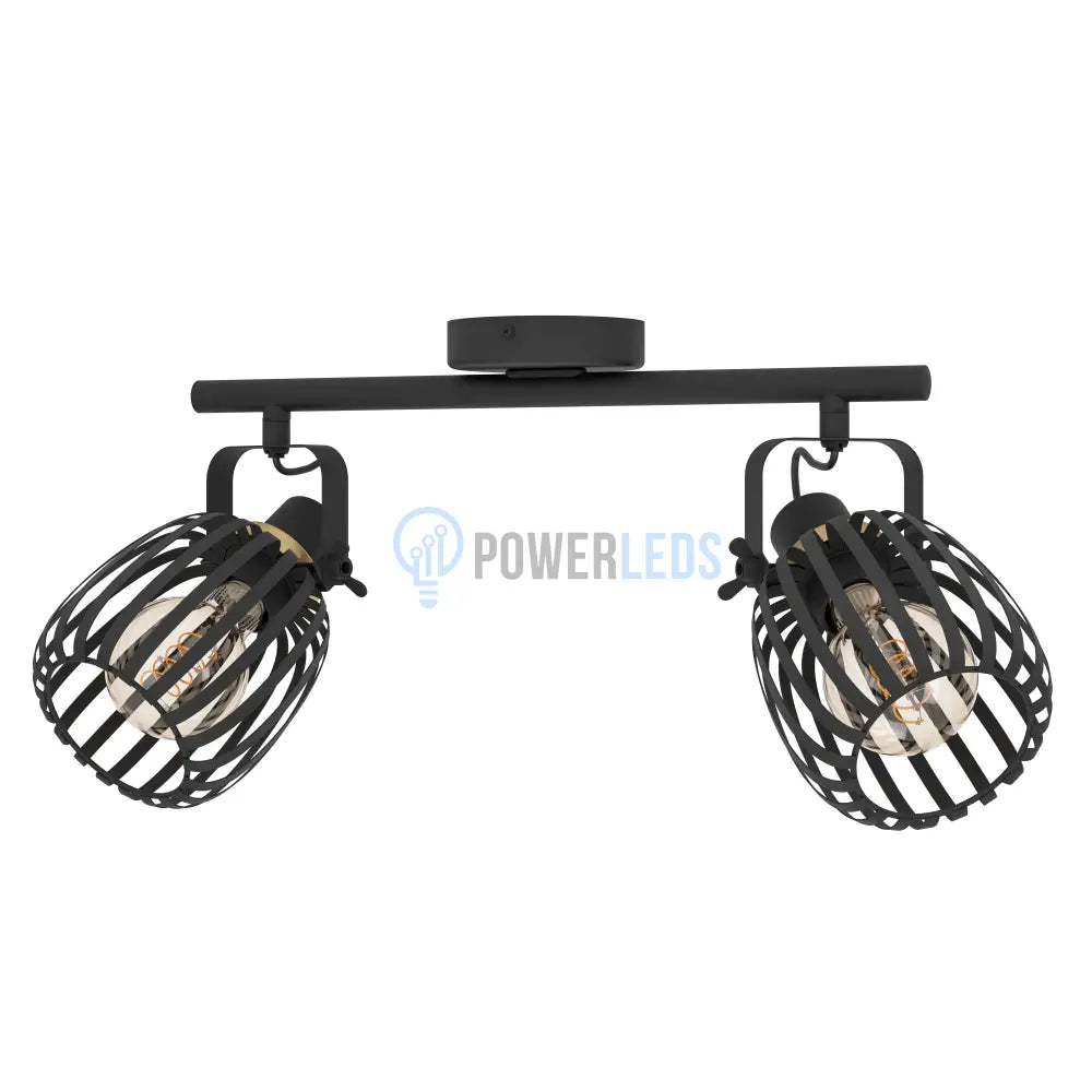 Lustra cu 2 Spoturi Black GIRONA EGLO 900662 powerleds.ro