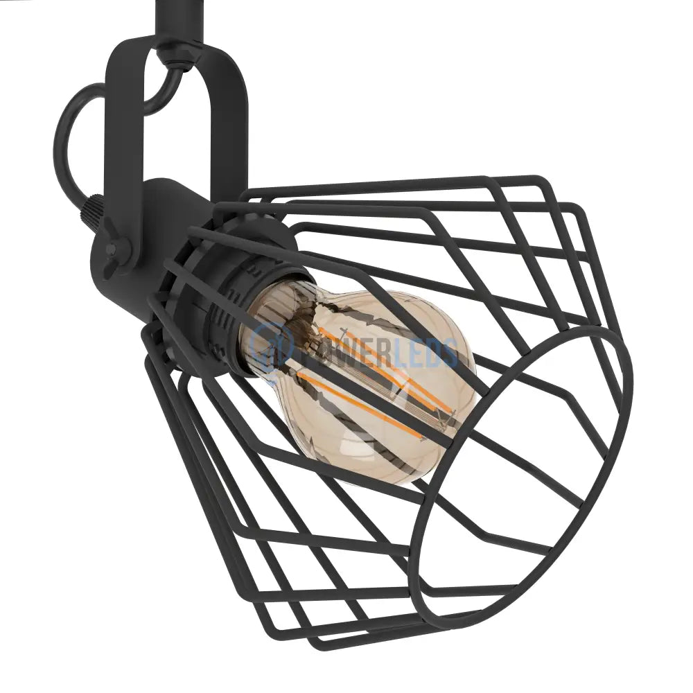 Lustra cu 2 Spoturi Reglabile TABILLANO Black Eglo Chandeliers